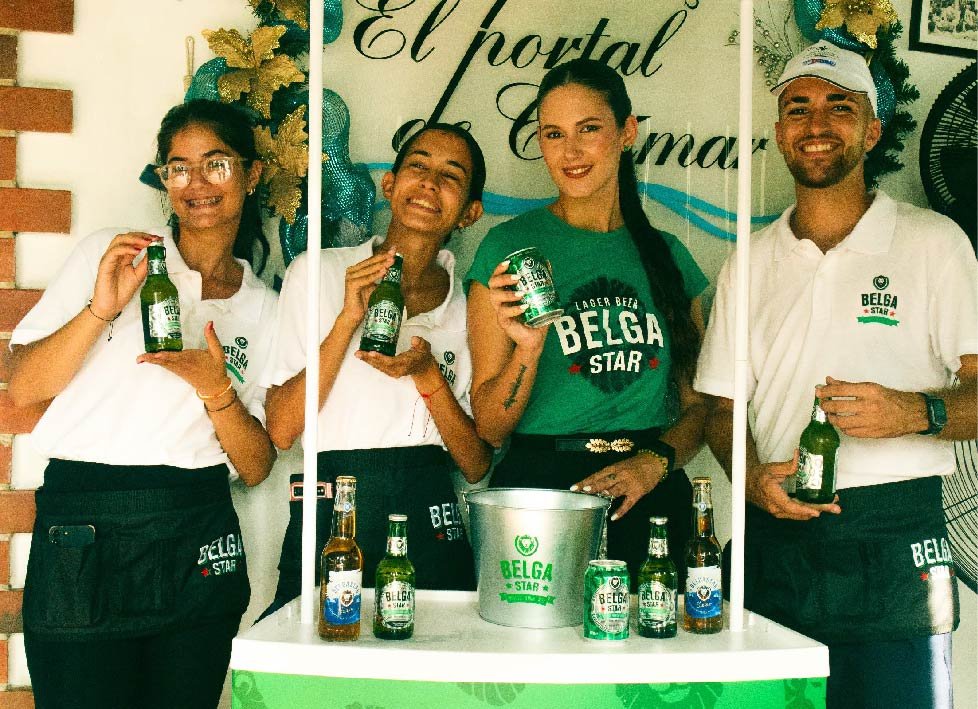 Activación Belgastar en El Portal de Cojímar